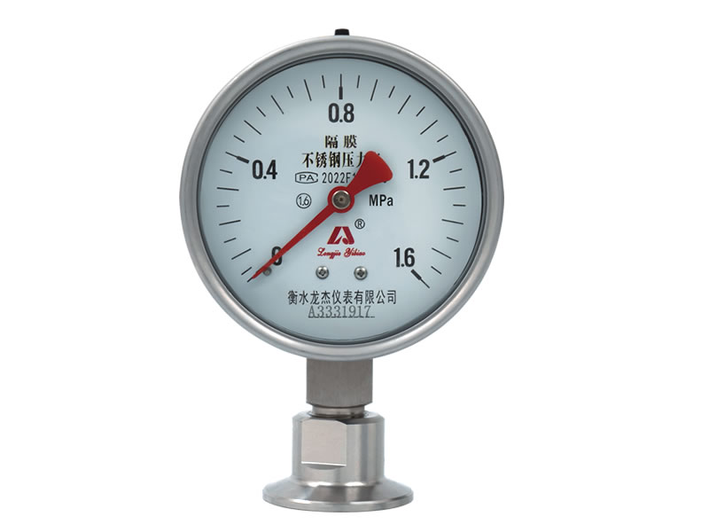 隔膜压力表